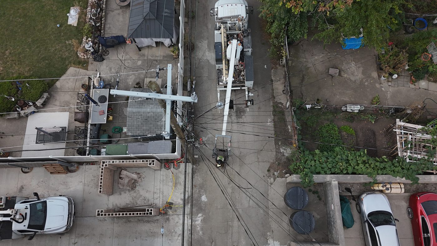 Aerial construction